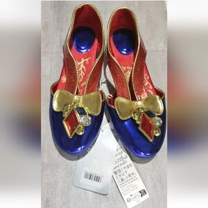 Disney Princess Dress Shoes US Size 2/3 Snow White New Rapunzel Used Set Of 2